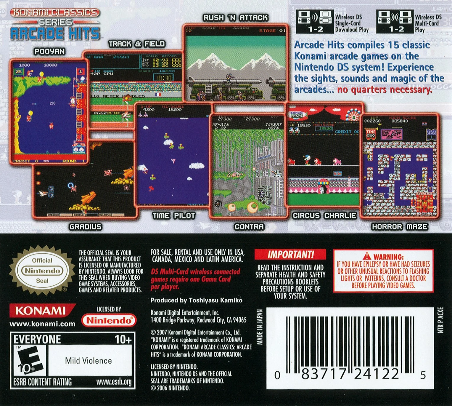 Konami Classics Arcade Hits - Image 2