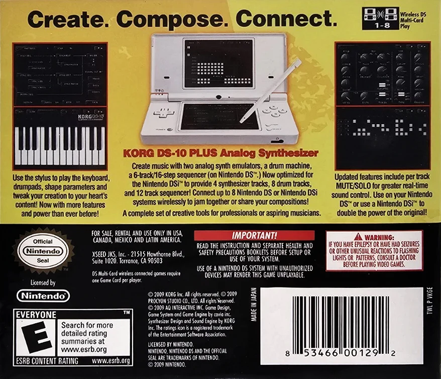 KORG DS-10 Synthesizer Plus - Image 2