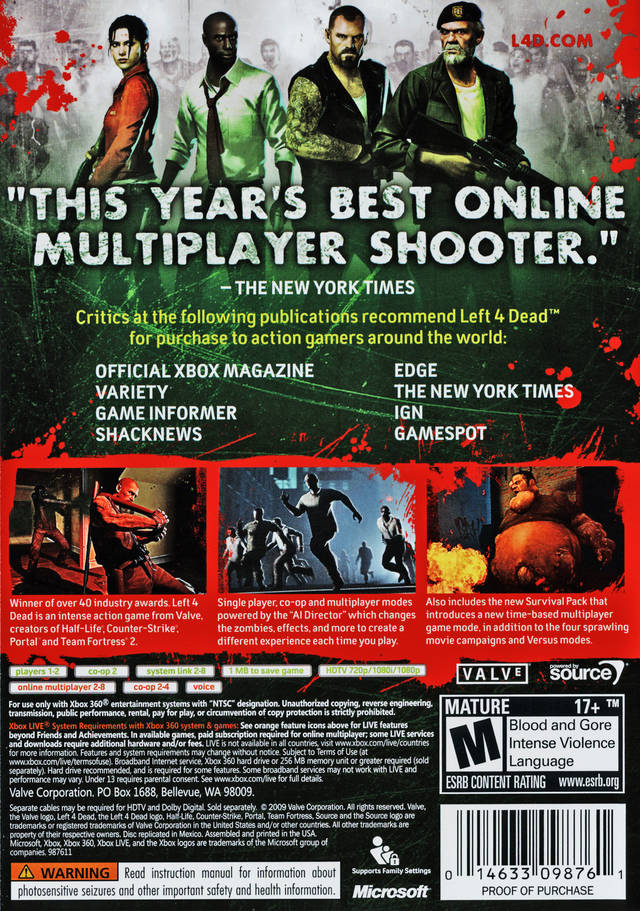 Left 4 Dead - Game of the Year Edition - Image 2