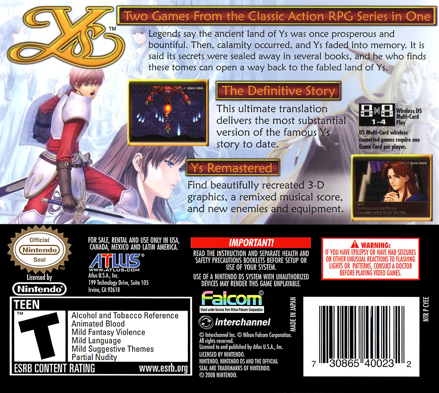 Legacy of Ys: Books I & II - Image 2