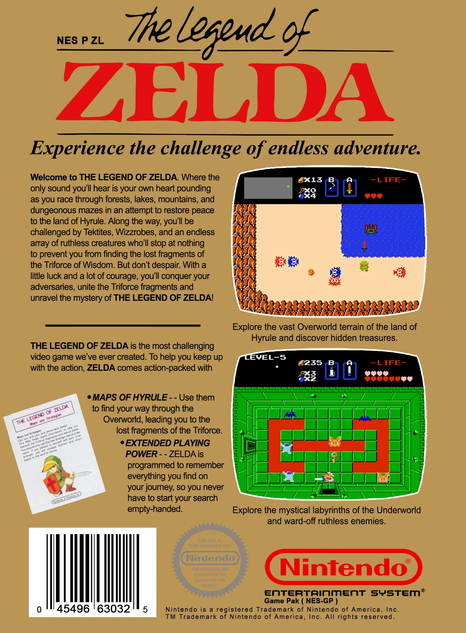 The Legend of Zelda (Gray Cartridge) - Image 2