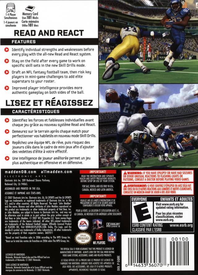 Madden 2008 - Image 2