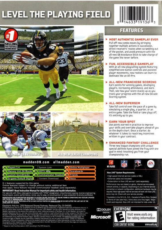 Madden NFL 2009 - Image 2