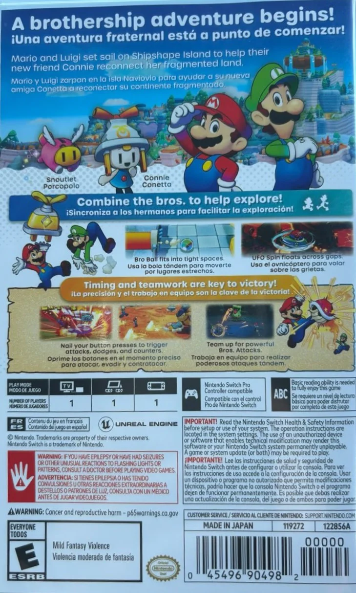 Mario & Luigi: Brothership - Image 2