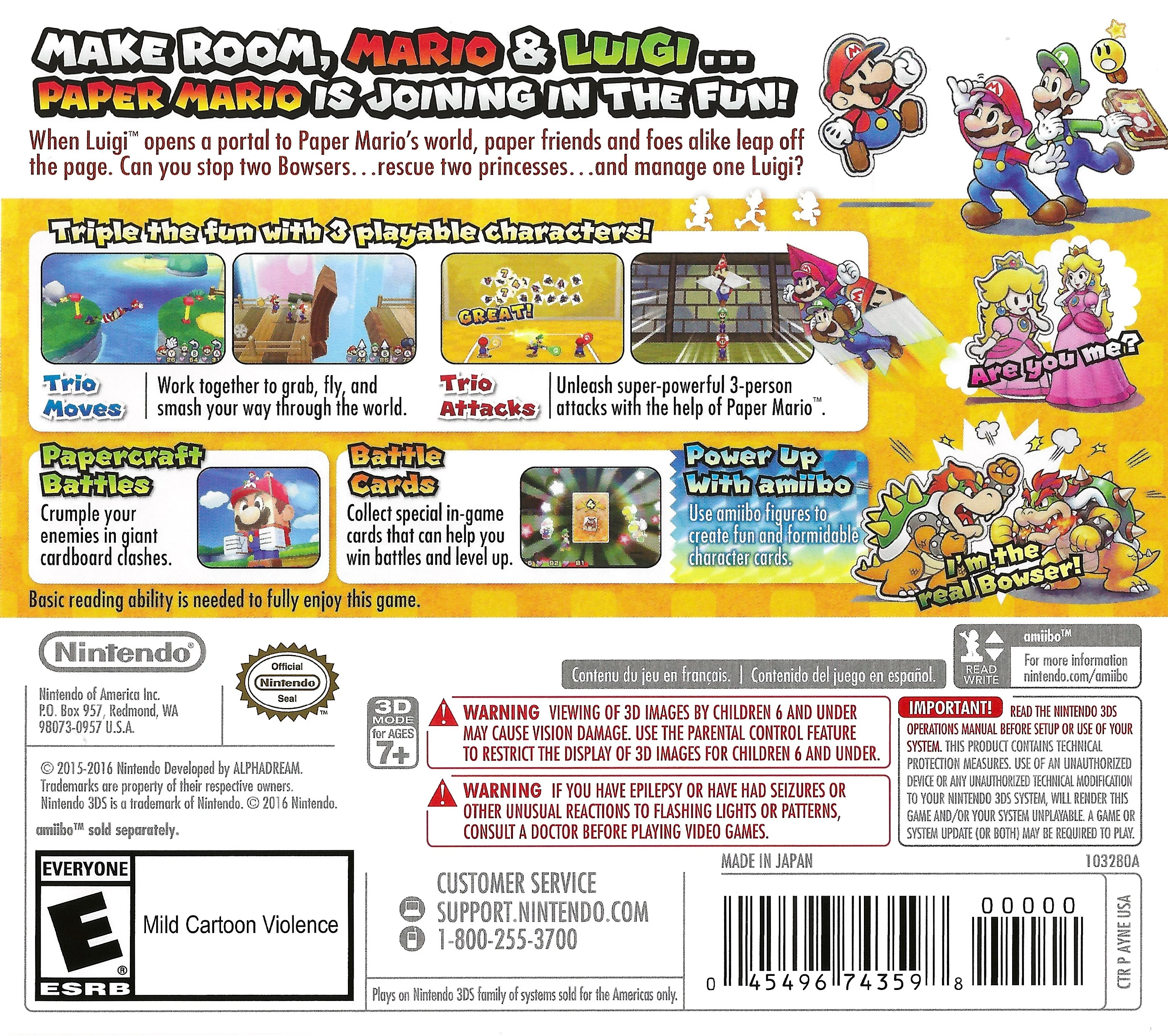 Mario & Luigi: Paper Jam - Image 2