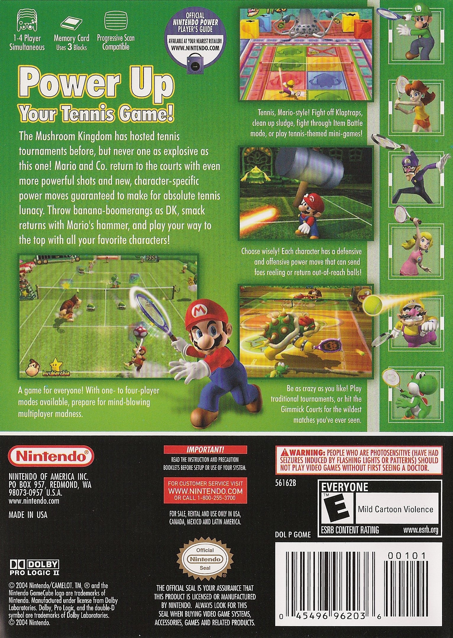 Mario Power Tennis - Image 2