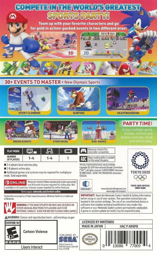 Mario & Sonic at the Olympic Games Tokyo 2020 - Image 2