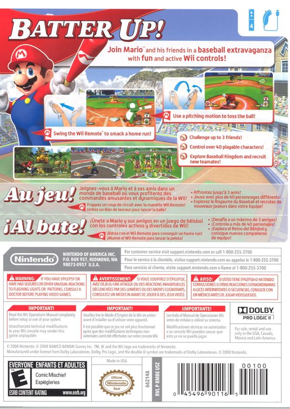 Mario Super Sluggers - Image 2