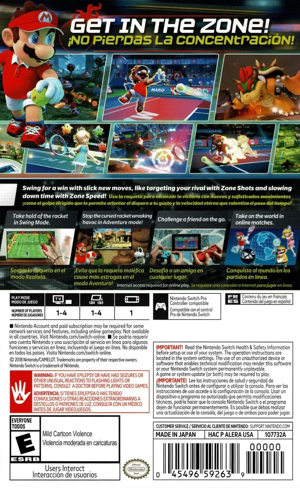 Mario Tennis Aces - Image 2