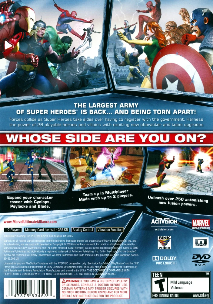 Marvel Ultimate Alliance 2 - Image 2