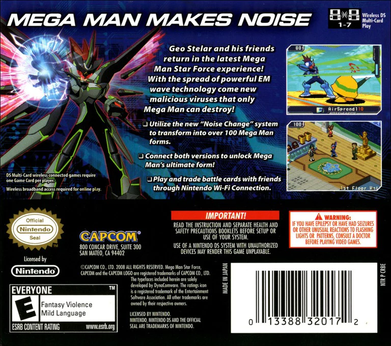 Mega Man Star Force 3 Black Ace - Image 2