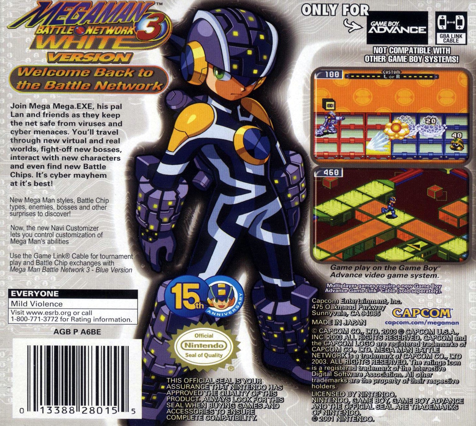 MegaMan Battle Network 3 White - Image 2
