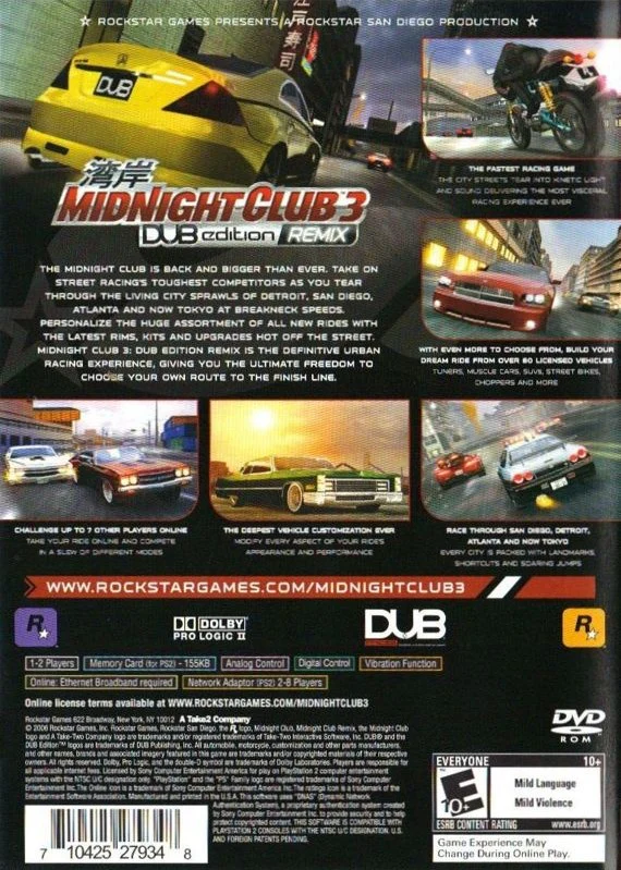 Midnight Club 3 DUB Edition Remix - Image 2