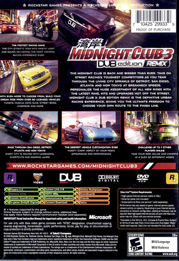 Midnight Club 3 DUB Edition Remix - Image 2