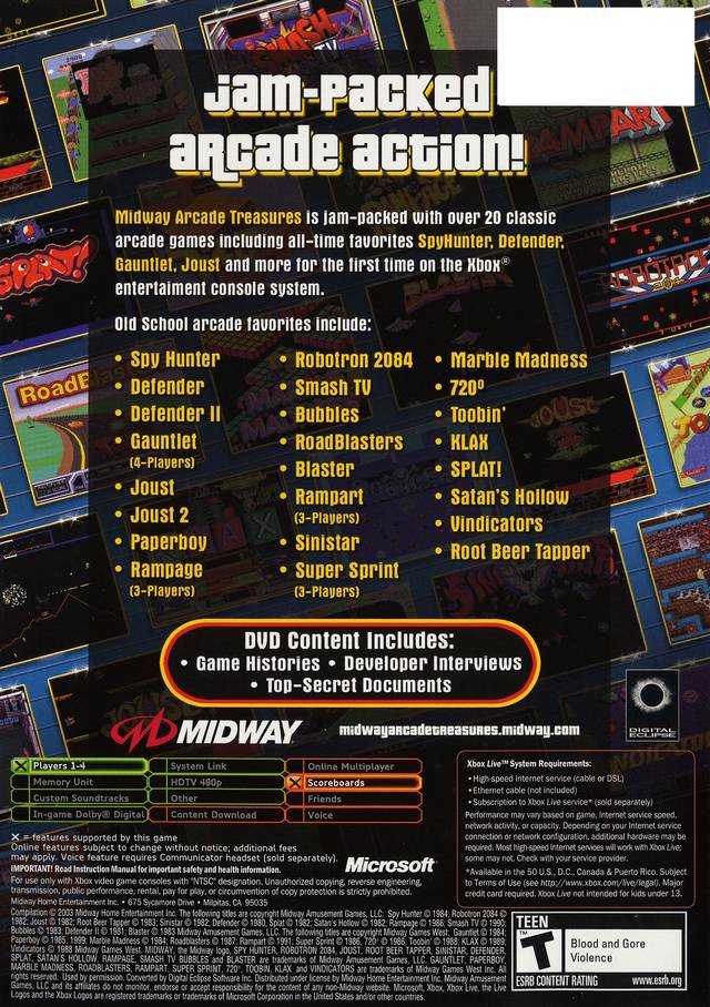 Midway Arcade Treasures - Image 2