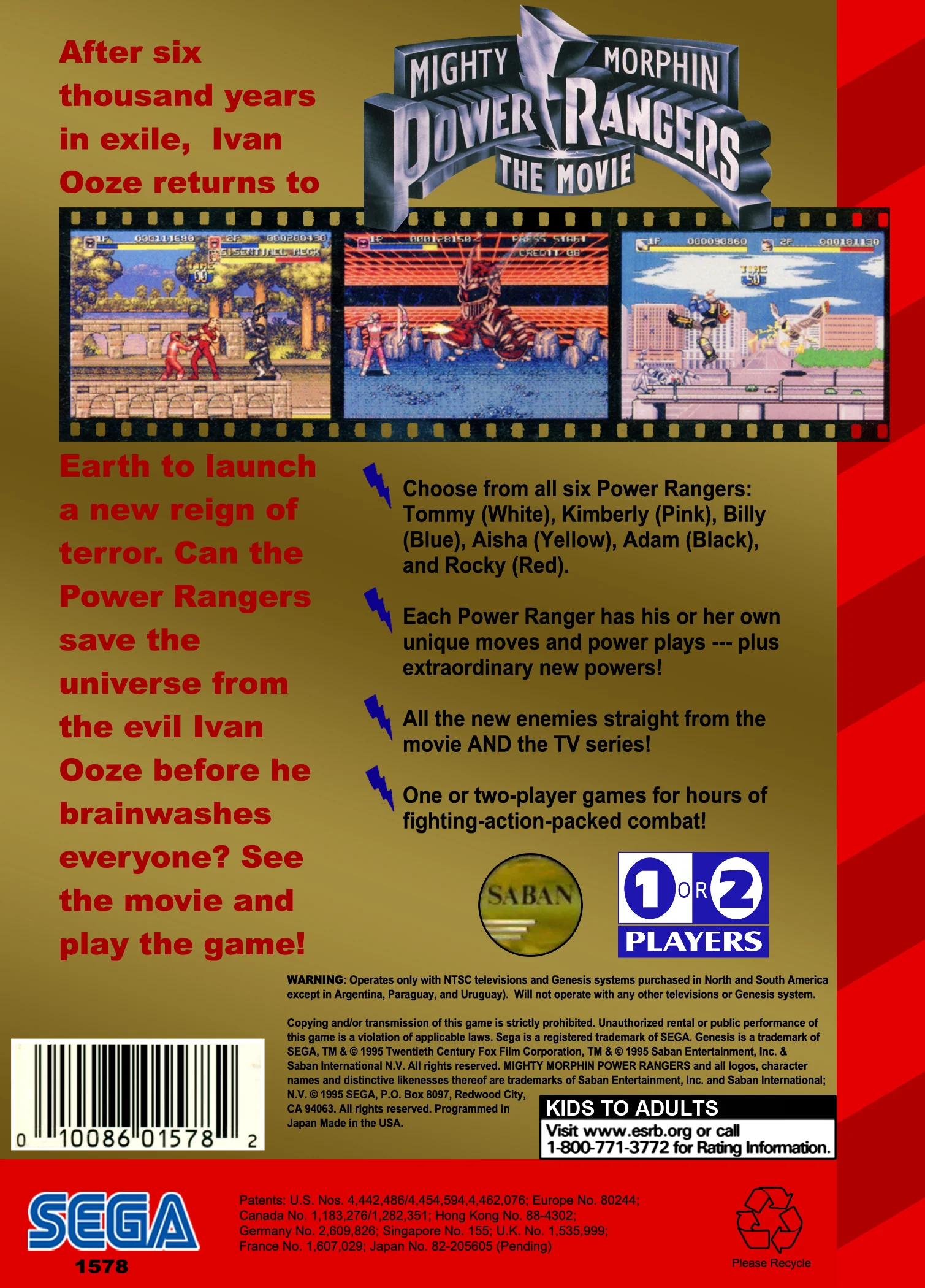 Mighty Morphin Power Rangers The Movie - Image 2