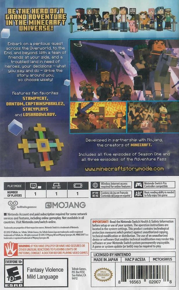 Minecraft: Story Mode Complete Adventure - Image 2