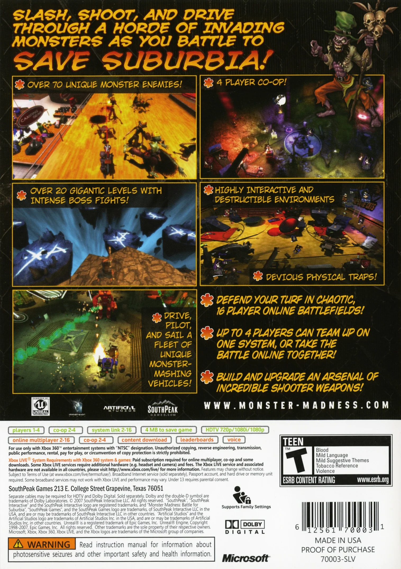 Monster Madness: Battle for Suburbia - Image 2