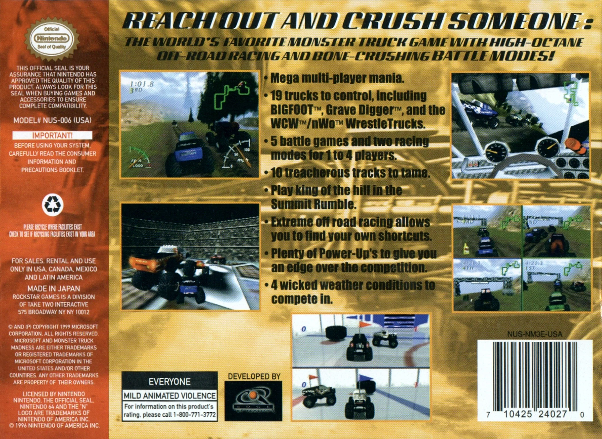 Monster Truck Madness 64 - Image 2
