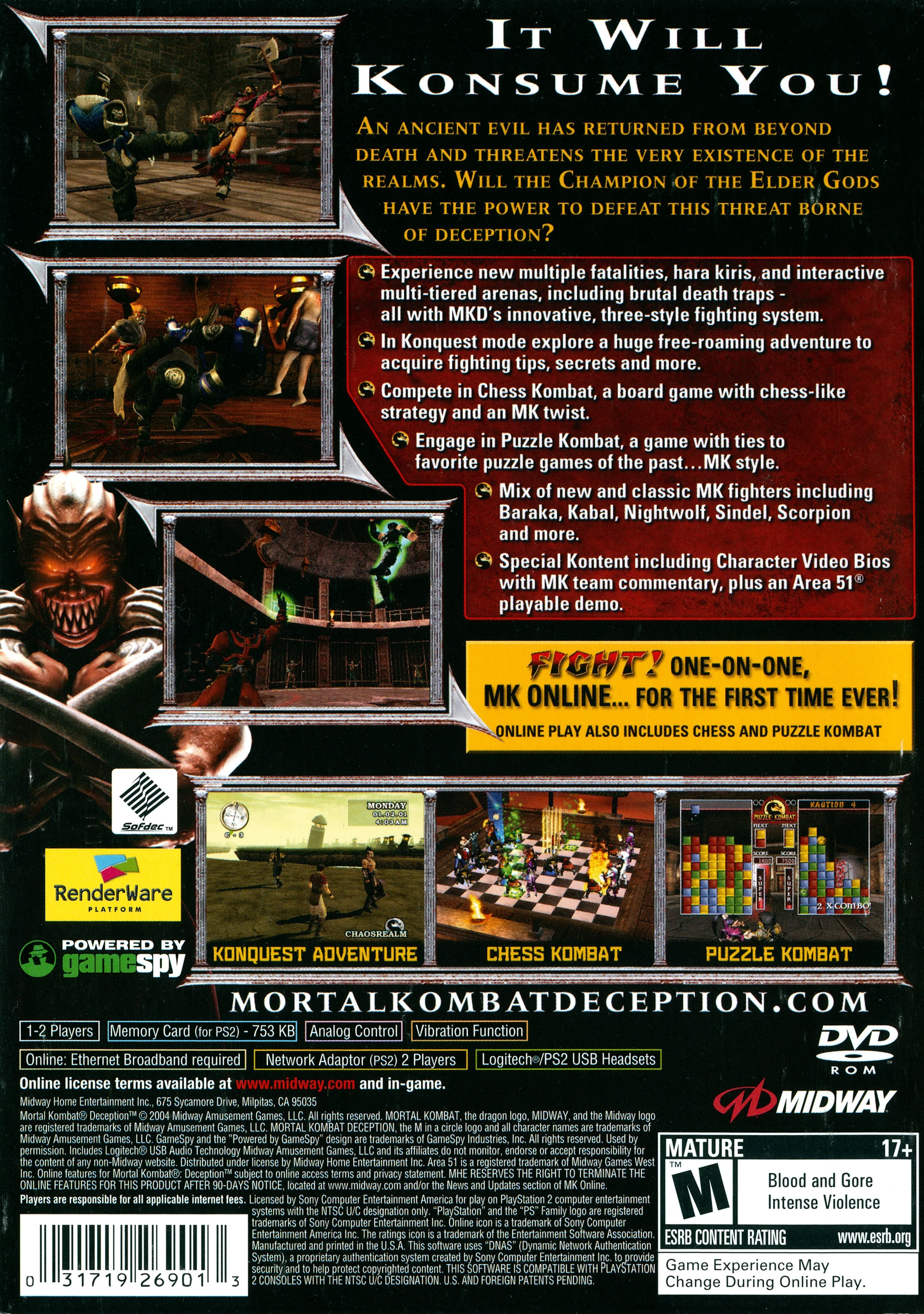Mortal Kombat: Deception - Image 2