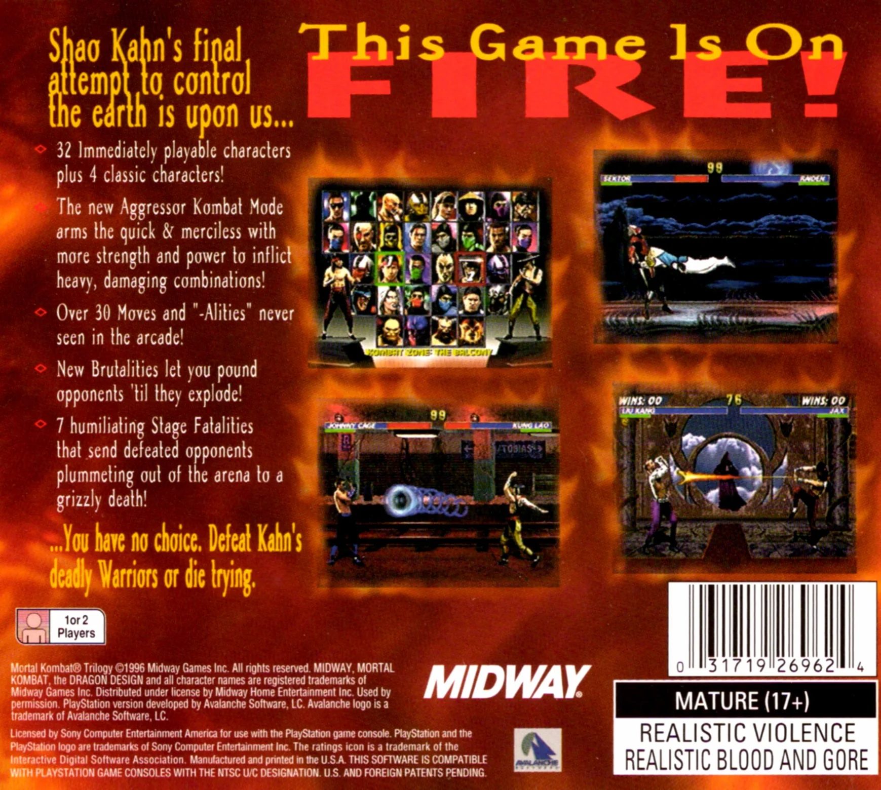 Mortal Kombat Trilogy - Image 2