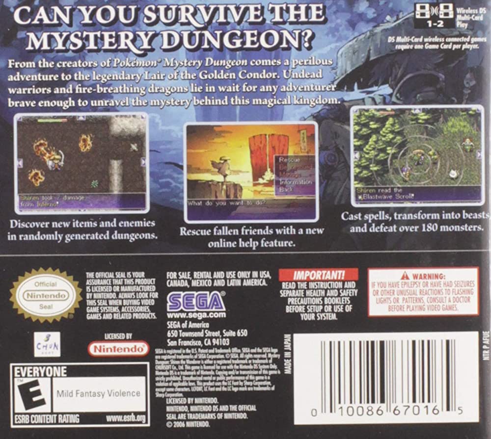 Mystery Dungeon Shiren the Wanderer - Image 2