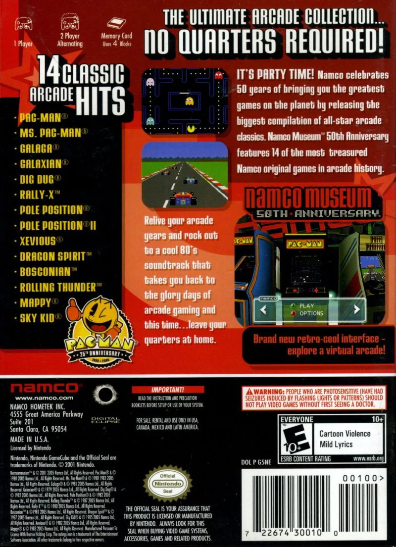 Namco Museum 50th Anniversary - Image 2