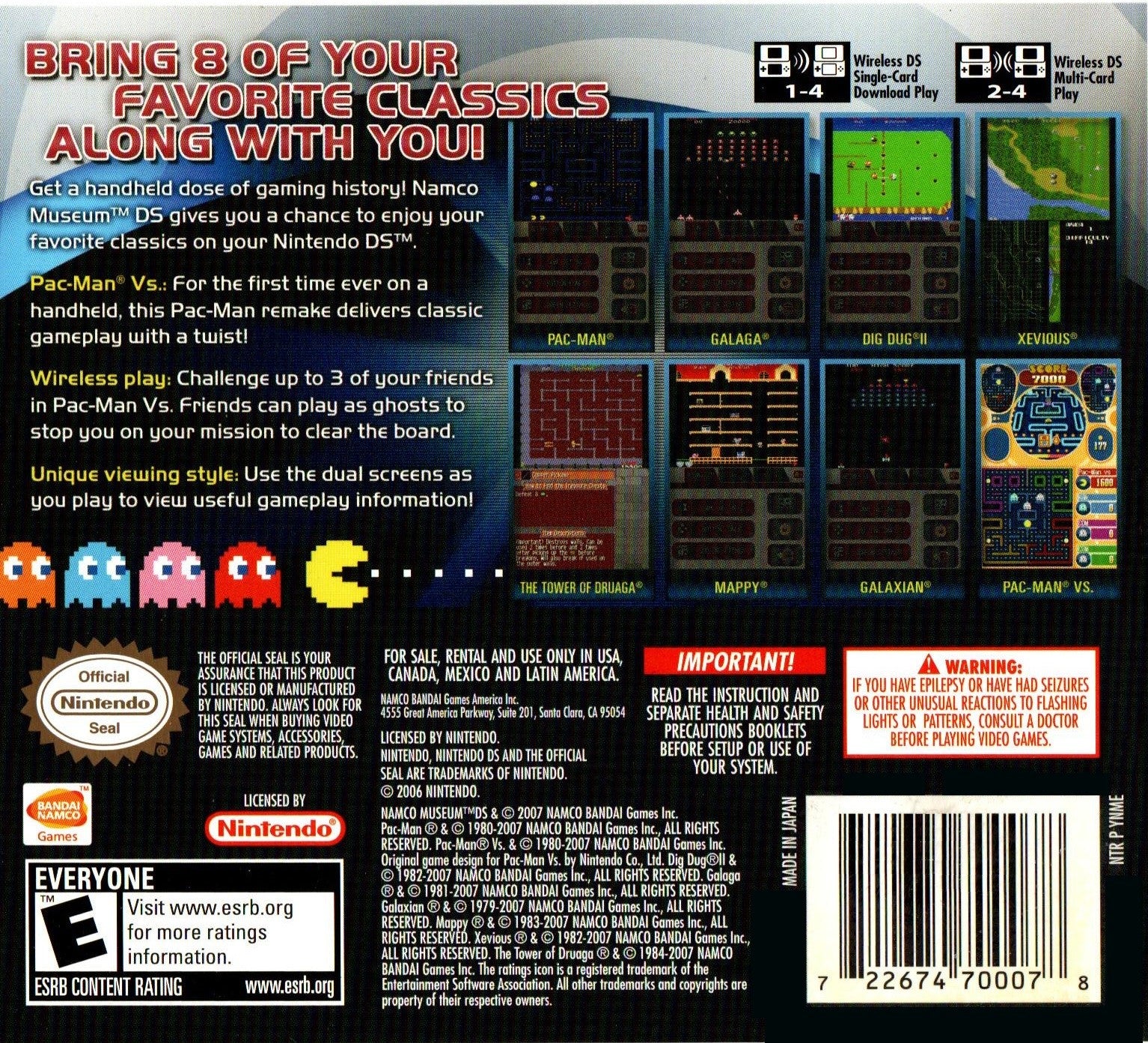 Namco Museum DS - Image 2