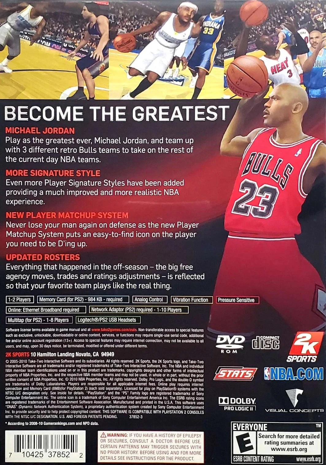 NBA 2K11 - PlayStation 2 - Image 2