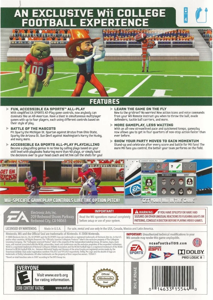 NCAA Football 09 All-Play - Image 2