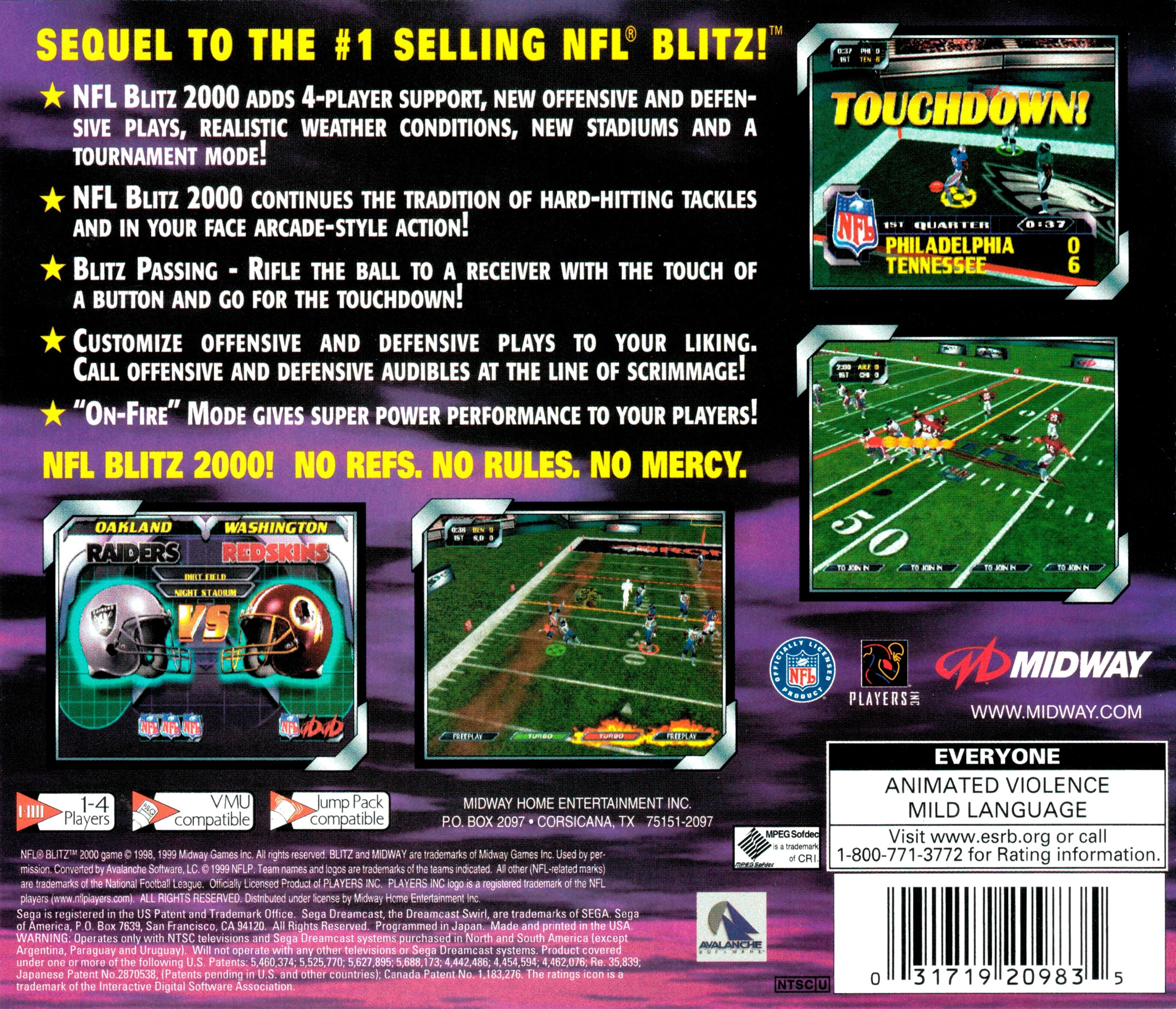 NFL Blitz 2000 - Image 2