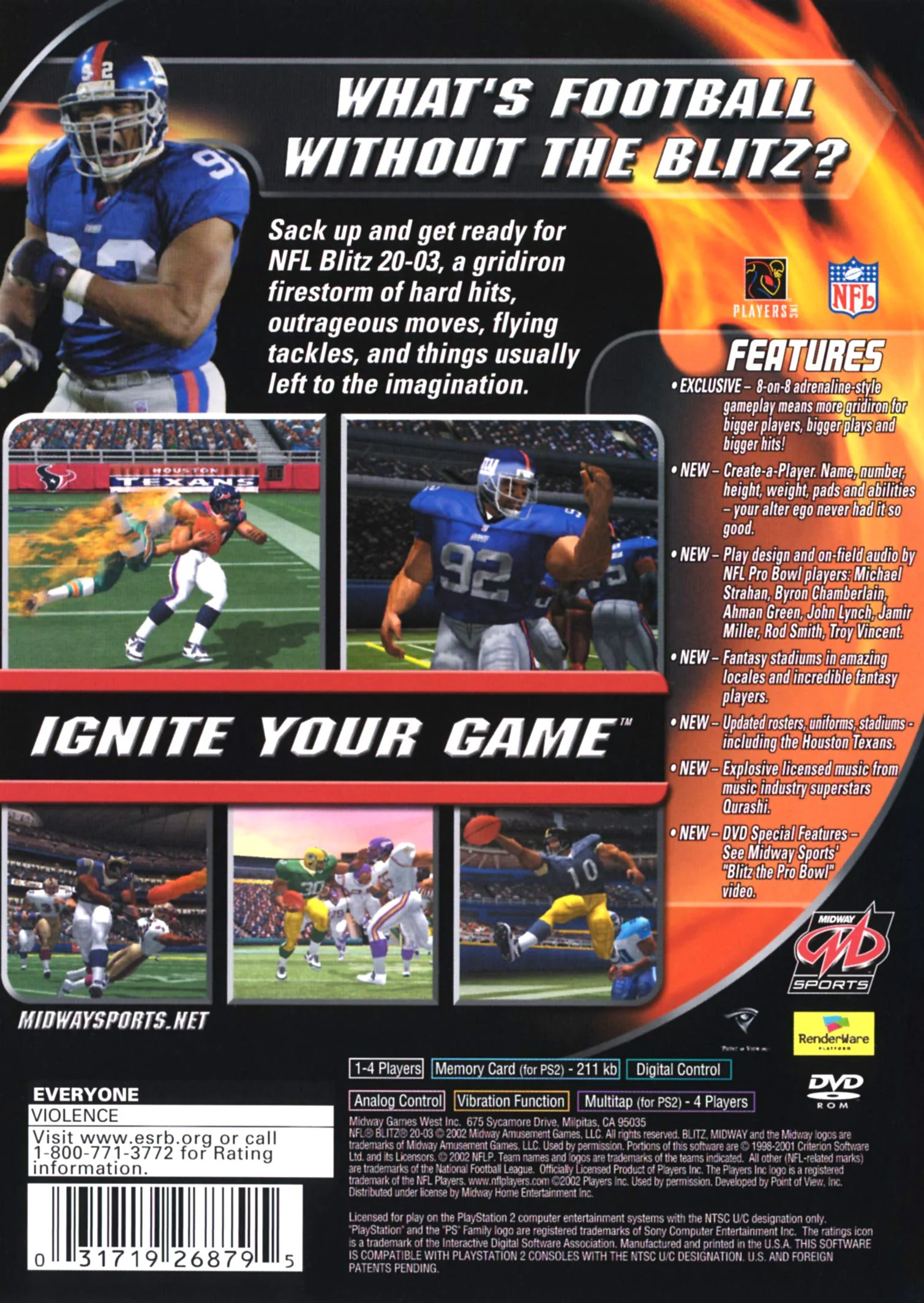 NFL Blitz 2003 - PlayStation 2 - Image 2