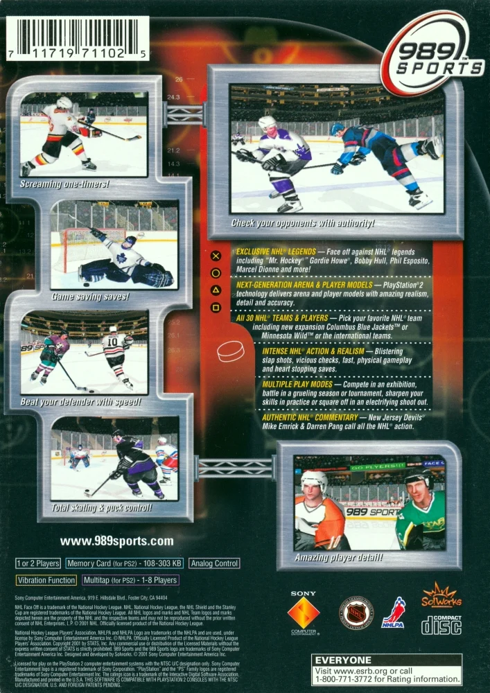 NHL FaceOff 2001 - Image 2