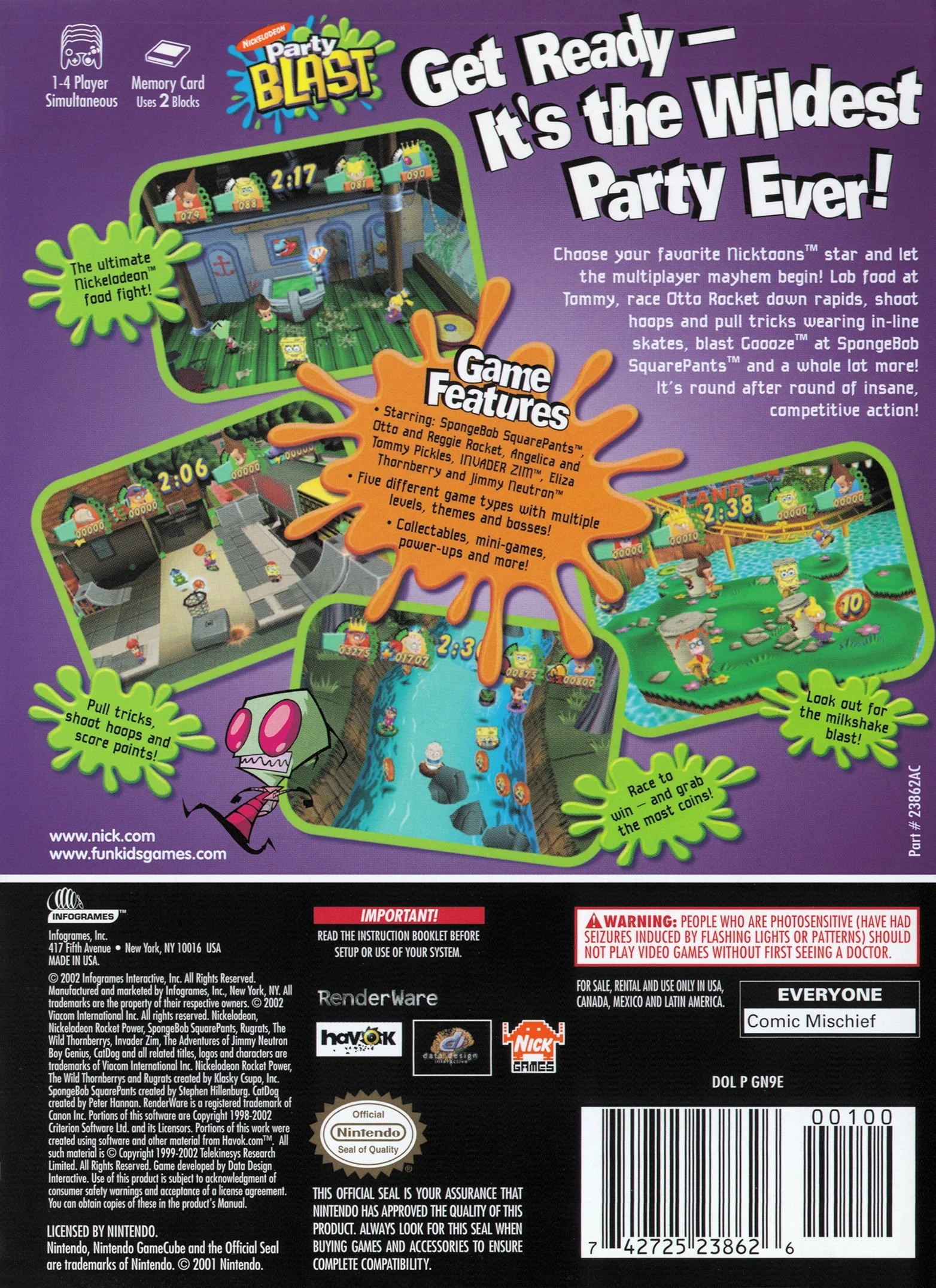 Nickelodeon Party Blast - Image 2