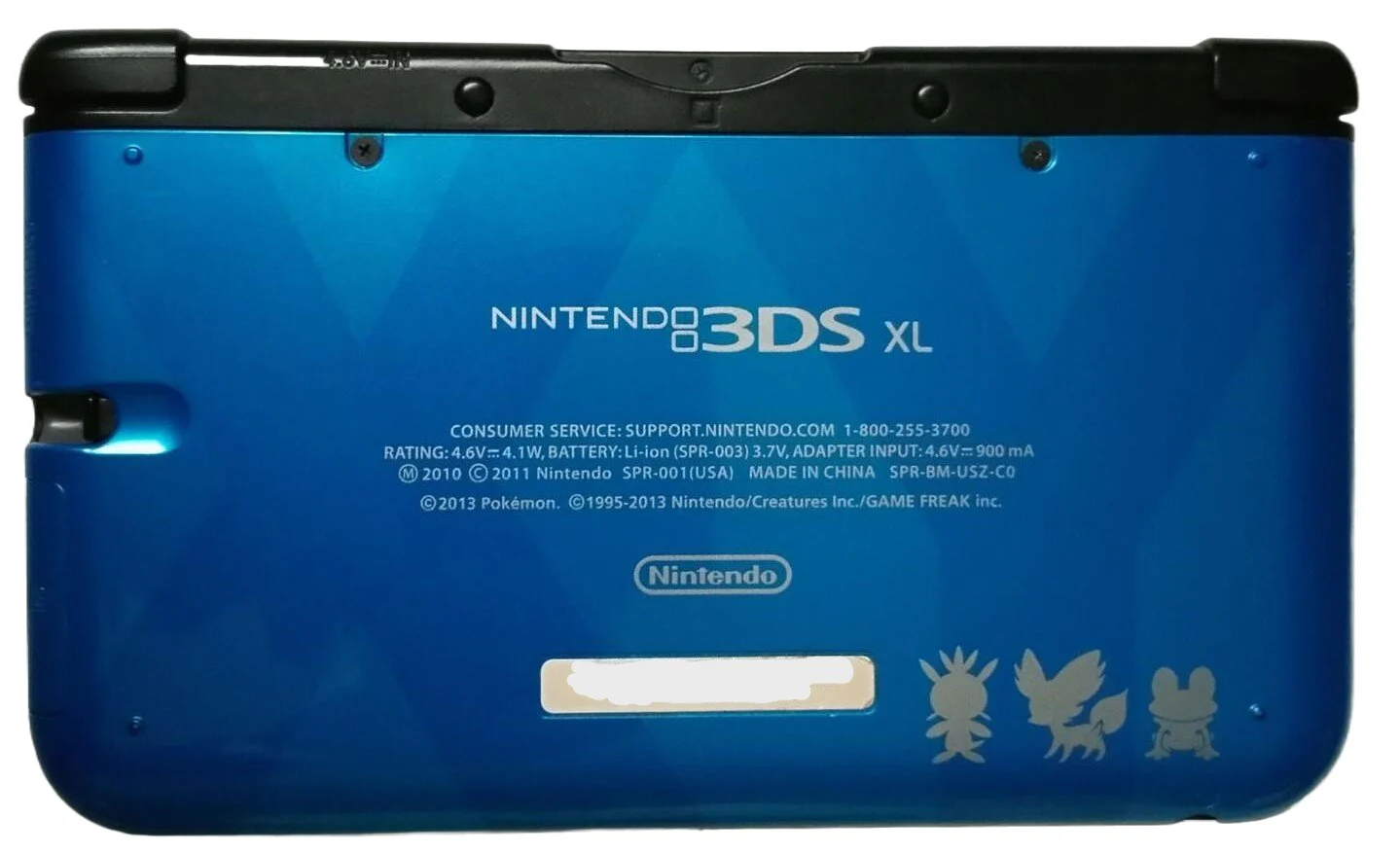 Nintendo 3DS XL - Pokemon X & Y Limited Edition - Blue - Image 3