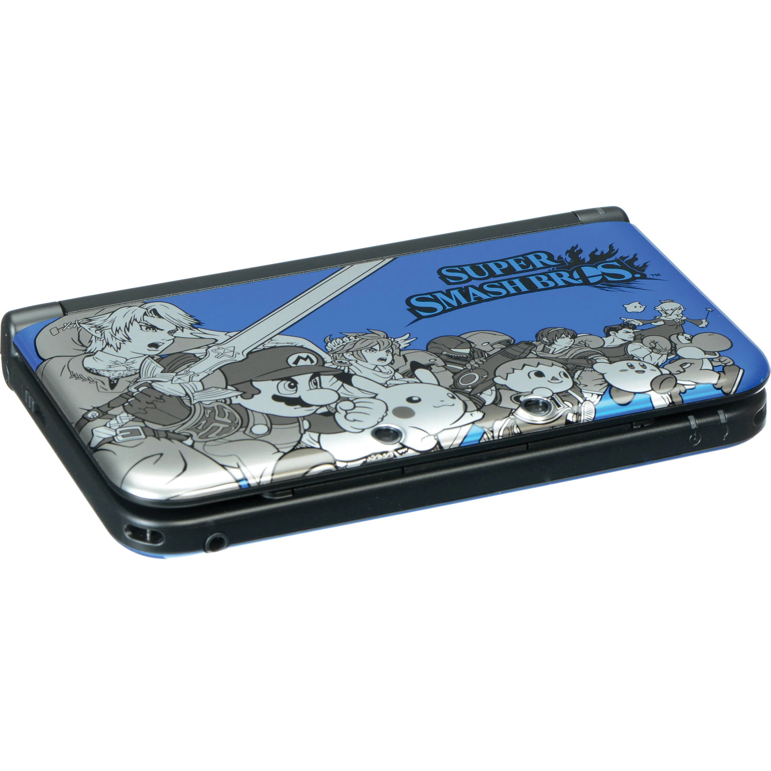 Nintendo 3DS XL - Super Smash Bros Limited Edition Blue - Image 2