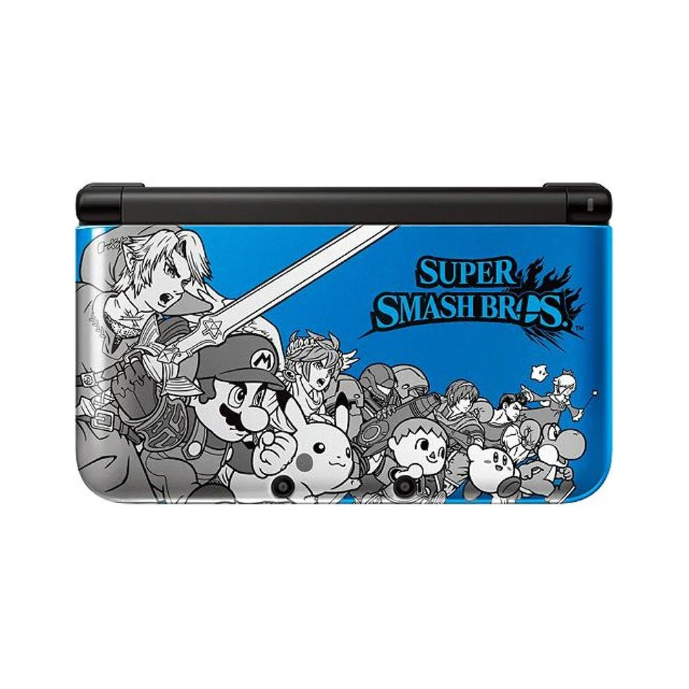 Nintendo 3DS XL - Super Smash Bros Limited Edition Blue - Image 3