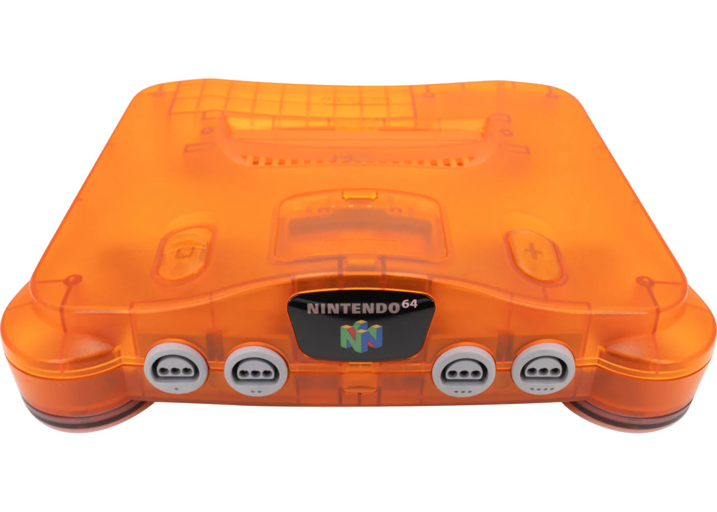 Nintendo 64 Console - Fire Orange - Image 2