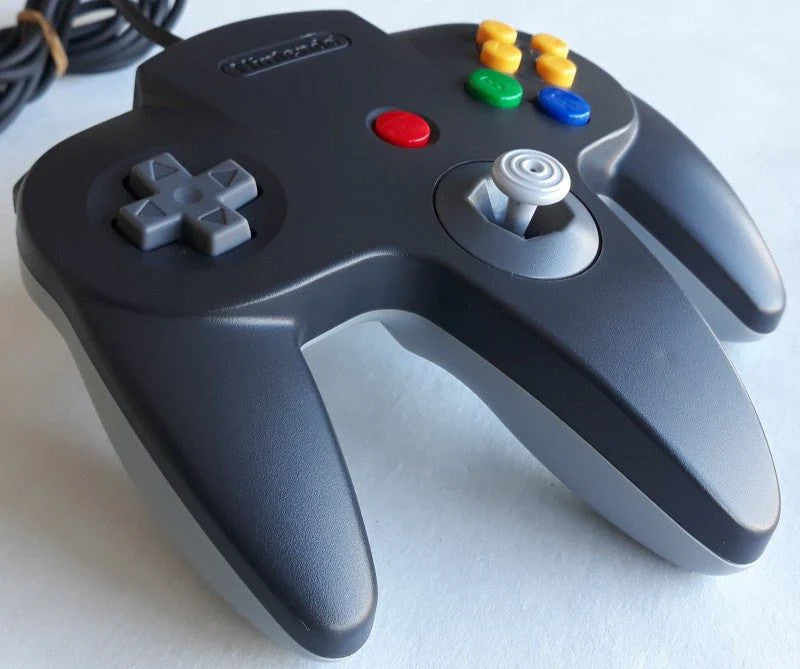 Nintendo 64 Controller - Black/Grey - Image 2