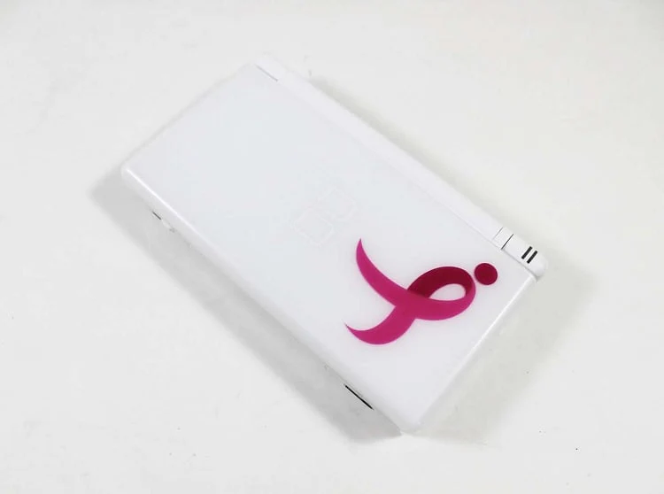 Nintendo DS Lite - White Pink Ribbon Edition - Image 2