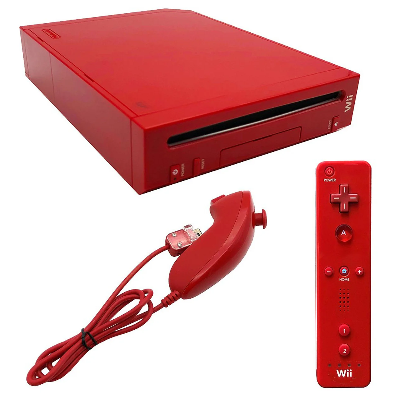 Nintendo Wii Console - Red RVL-001 [Backwards Compatible] - Image 3