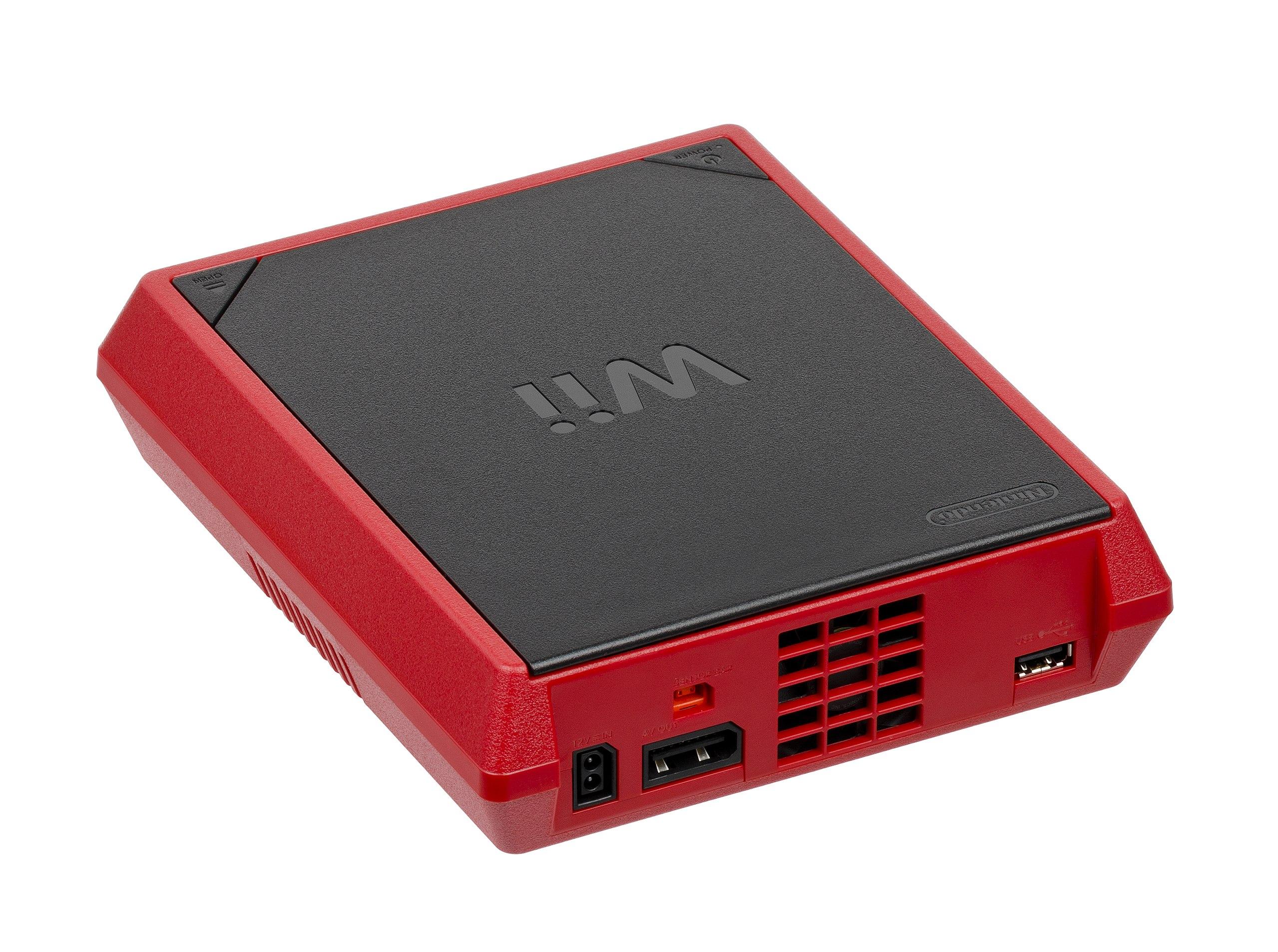 Nintendo Wii Mini Console - Red / Black - Image 3