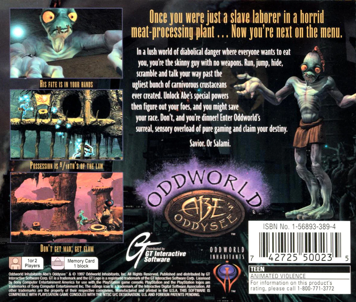 Oddworld Abe's Oddysee - Image 2