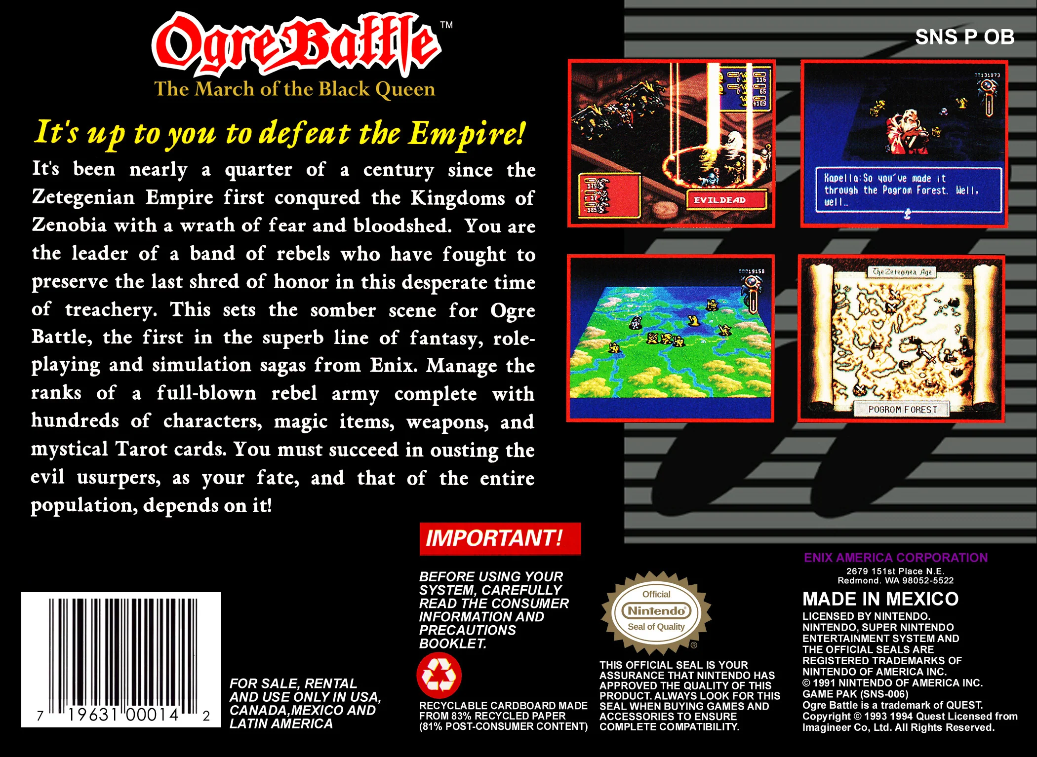 Ogre Battle The March of the Black Queen - Image 2
