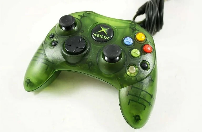 Original Xbox Controller S - Green - Image 3