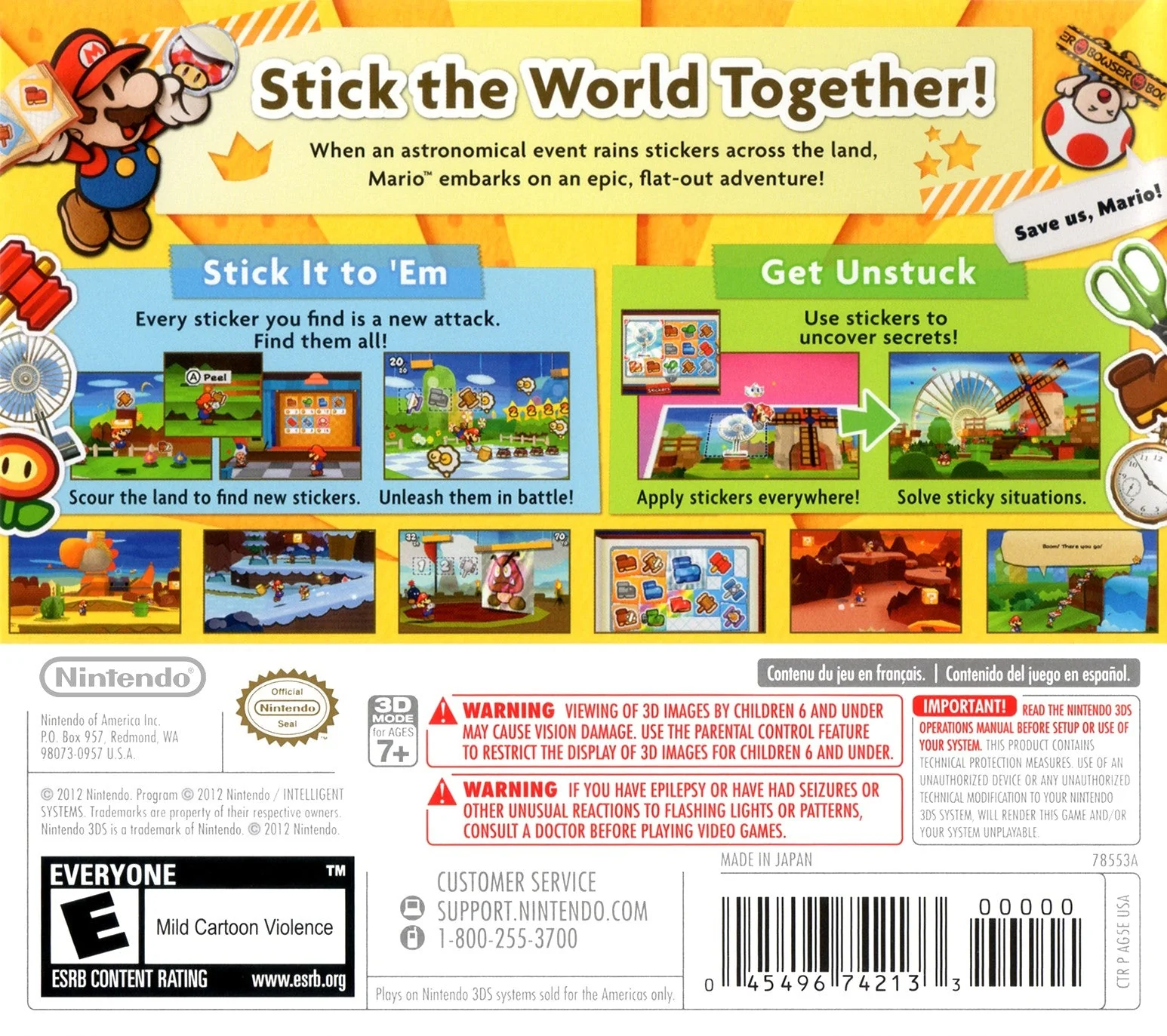 Paper Mario: Sticker Star - Image 2