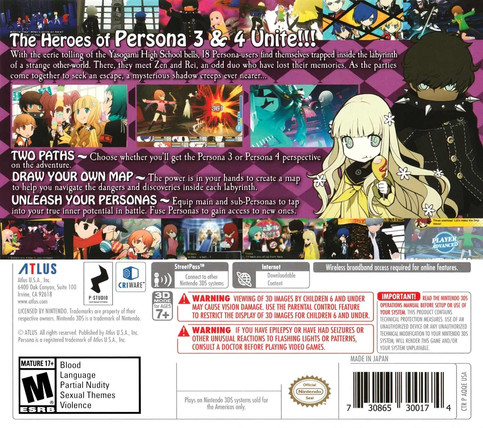 Persona Q: Shadow of the Labyrinth - Image 2