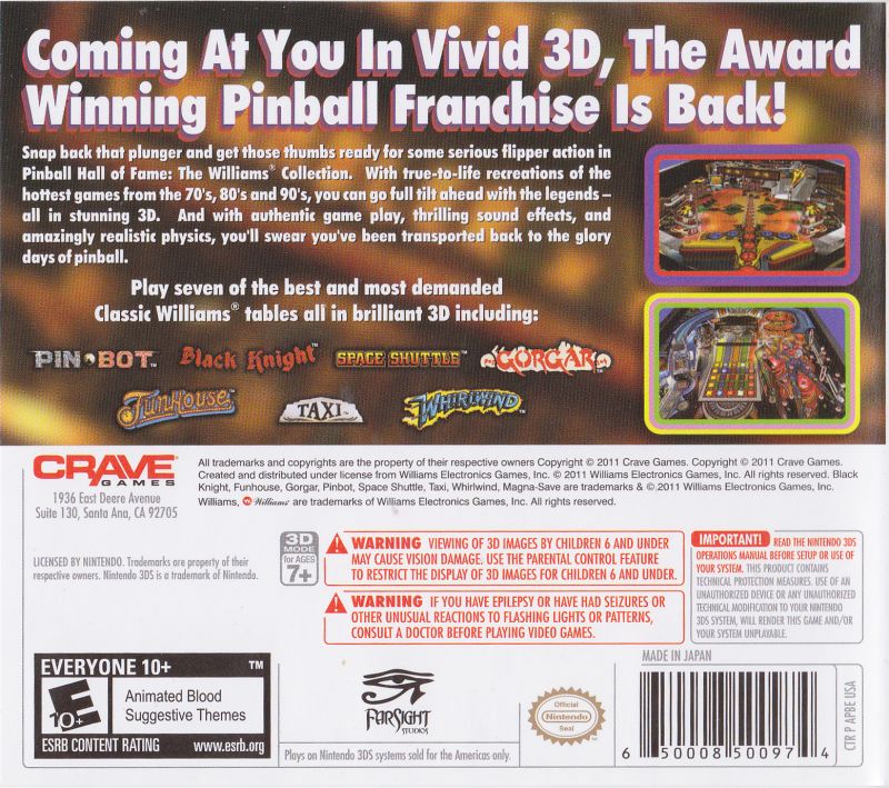 Pinball Hall of Fame: Williams Collection - Image 2