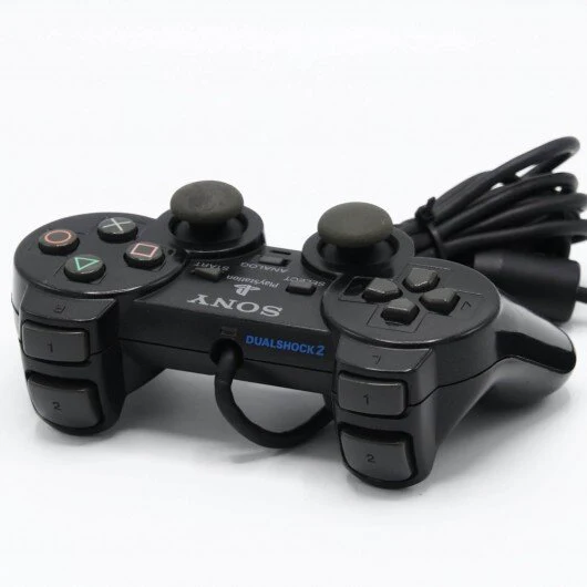 Playstation 2 Dualshock 2 Controller - Black - Image 3