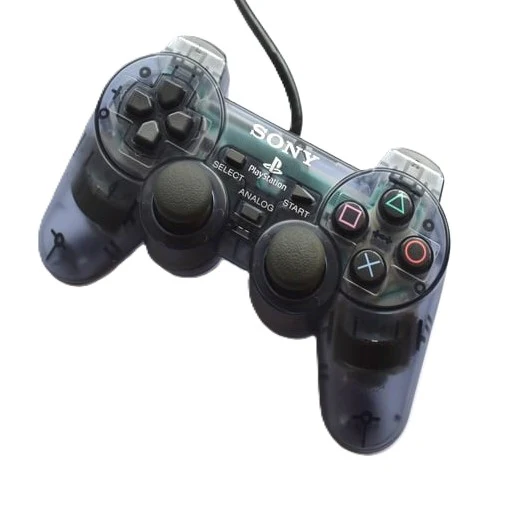 Playstation 2 Dualshock 2 Controller - Slate Smoke Grey - Image 2